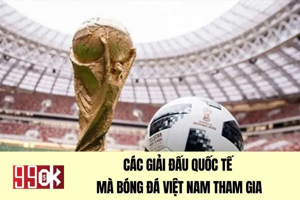Các giải đấu quốc tế mà bóng đá Việt Nam tham gia